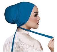 Foulard hijab musulman pour femme, design élastique doux, polyvalent, pour la vie quotidienne, les loisirs, les occasions spéciales (vert, taille unique)