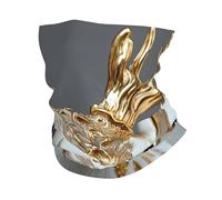 Foulard imprimé cerf doré, bandeau, serviette pour hommes et femmes, masque de sport multifonctionnel