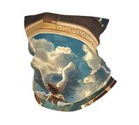 Foulard imprimé dieux et héros mythologiques grecs antiques, bandeau, serviette pour hommes et femmes, masque de sport multifonctionnel