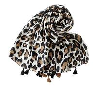 Foulard Imprimé Léopard 1 Pièce, Foulard Mode Classique, Foulard Rétro, Foulard Multifonctionnel, Foulard Doux Et Confortable, Foulard Femme