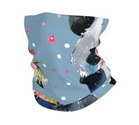 Foulard imprimé panda géant graffiti, bandeau, serviette pour hommes et femmes, masque de sport multifonctionnel