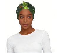 Foulard imprimé papillon colibri pour femme - Turban doux et extensible - Léger - Facile à installer - Cadeau durable