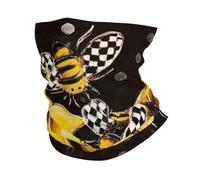 Foulard imprimé tournesol abeille fleur à pois bandeau, serviette pour hommes et femmes, masque de sport multifonctionnel
