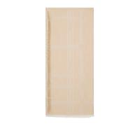 Foulard jacquard à motif chaîne femme Guess Beige TU