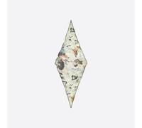 Foulard losange avec animaux à l’aquarelle UN