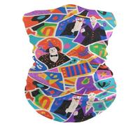 Foulard Magicien mignon et coloré de dessin animé Echarpe Gaiter Toutes