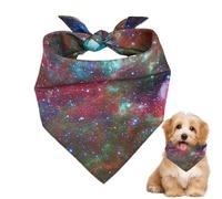 Foulard pour chien, bavoir triangulaire pour chien | Bavoirs triangulaires lavables pour chiot garçon,Bandanas triangulaires pour écharpe pour animaux de compagnie, bavoirs pour chien violet bleu espa