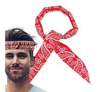 Foulard rafraîchissant | Écharpe de refroidissement pour le cou | Enveloppement pour le cou, serviette froide, cravate imprimée, imbibée autour du cou pour femmes, hommes par temps chaud et, Rouge