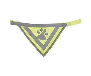 Foulard réfléchissant, L?XL: 43?60 cm pour chien