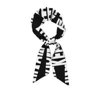 Foulard Satin Cheveux,Foulard Cheveux Femme, Écharpes En Satin Pour Femmes Avec Poignée De Sac À Main Étroite Mots Sportifs Accessoire Chic Et Polyvalent