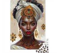 Foulard Sculpté Bijoux Élégants Puzzle 1000 Pièces Puzzle pour Adultes Papier Jeu de Puzzle 1000 Pièces Détente Décor Cadeau 52x38cm/1000pcs