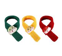 Foulard sur le thème des vacances pour animal domestique motif serpent année serpent écharpe pour chien chat chaleur Nouvel An chinois photo collier 3 pièces