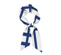 Foulard tendance pour femme aux couleurs du drapeau finlandais - Léger, respirant, accessoire imprimé pour ban