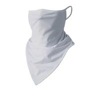 Foulard Triangle à Attaches d'Oreille Cyclisme Été Extérieur, Cache-Col, Cyclisme Protection Solaire Anti-Poussière Respirant, Pêche Extérieure, Course, Doublure Casque Moto, Cagoule, Cagoule