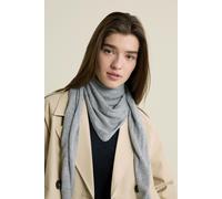 Foulard triangle en maille - Felix - TU - Gris Pale - Femme - Etam