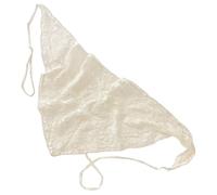 Foulard triangulaire élégant en dentelle style ferme française vacances voyage pour femme à la recherche d'un accessoire unique, b, taille unique