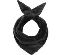 Foulard Triangulaire Faux Fur by Seeberger noir One Size