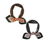 Foulards carrés en satin imitation soie-2, ,Standard, Imprimé Bandana Serviette, Multifonction Mode Femme, Accessoire Aucunely