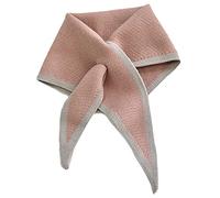 Foulards décoratifs pour femmes châle féminin automne chaud faux colliers petite écharpe châle féminin triangle, D, taille unique