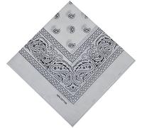 Foulards et écharpes, bandana de motard, de nickel, de tête, en coton, protège-dents, foulard, de pirate, Blanc.