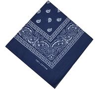 Foulards et écharpes, bandana de motard, de nickel, de tête, en coton, protège-dents, foulard, de pirate, bleu marine