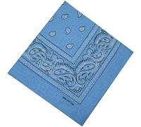 Foulards et écharpes, bandana de motard, de nickel, de tête, en coton, protège-dents, foulard, de pirate, bleu clair