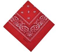 Foulards et écharpes, bandana de motard, de nickel, de tête, en coton, protège-dents, foulard, de pirate, rouge