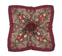 Foulards occidentaux en soie folklorique écharpe personnalisée impression de cheveux écharpe pour le cou islam fleurs écharpe femme musulmane foulards foulards châle écharpe en soie grande taille, D,