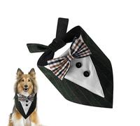 Foulards Pour Chiens De Grande Taille,Bandana En Triangle Pour Chiens De Petite Taille | Accessoires De Foulard Pour Animaux De Compagnie | Pour Halloween Anniversaire Garçon Noël Automne Fête Mariage