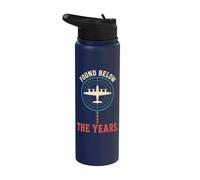 Found Below The Years Deep Sea Aviation History Stainless Steel Insulated Water Bottle