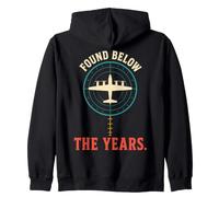 Found Below The Years Deep Sea Aviation History Sweat à Capuche