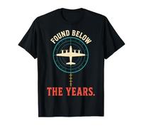 Found Below The Years Deep Sea Aviation History T-Shirt