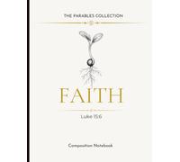 FOUND: Christian College Ruled Notebook: Matthew 17:20 | The Parables Collection | Premium Minimalist Bible Verse Notebook for Women & Men | Cream Aesthetic Composition Book