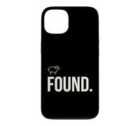 Found Minimalist Sheep Christian Psalm 23 Lamb Christian Coque pour iPhone 13