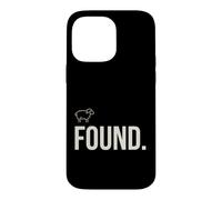 Found Minimalist Sheep Christian Psalm 23 Lamb Christian Coque pour iPhone 14 Pro Max