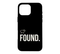 Found Minimalist Sheep Christian Psalm 23 Lamb Christian Coque pour iPhone 16 Pro Max