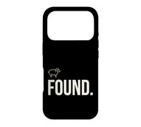 Found Minimalist Sheep Christian Psalm 23 Lamb Christian Coque pour iPhone 17 Pro