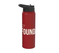 Found Minimalist Sheep Christian Psalm 23 Lamb Christian Stainless Steel Insulated Water Bottle