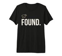 Found Minimalist Sheep Christian Psalm 23 Lamb Christian T-Shirt Haut de Gamme