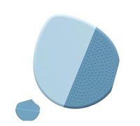 Foundation Brush - Applicateur, Flat Silicone Head Brush For Smooth And Even Cosmetic Blending, Thin Precision Tool For Liquid Foundation And Face Makeup Application