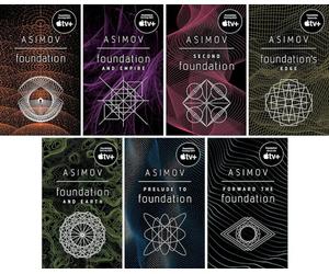 Foundation Complete Series Set 7 Books, US Edition. Foundation, Second Foundation, Foundation and Empire, Foundation's Edge, Prelude to Foundation, Foundation and Earth, Forward the Foundation