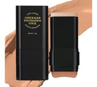Foundation Stick, 15g Moisturizing Foundation for Women, 13x5x3 inches Adorable Lightweight Concealer, Double-Head Concealer Cream, Long Lasting Facial Primer