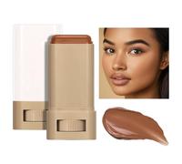 Foundation Stick Balm Balm Sérum Boosted Skin Tint, Stick Foundation De Sérum Hydratant Teinté Solide, Bâtonnet De Contour De Couverture Moyen À Plein Plein À Compliquer, Éclairage, Hydrates
