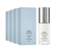 Foundation Stick Concealer Cream, Long-Lasting Anti-Shine Hydration, Lightweight & Anti-Water Formula, Natural Finish Bare Skin for All Skin Types