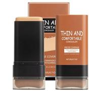 Foundation Stick Makeup, Brightening Concealer Aid, Natural Full Coverage Cosmetic Tool with Smooth Texture, Radiant Accessory with Modern Style, Beauty Solution Lightweight 20g