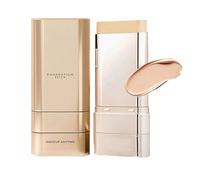 Foundation Stick, Moisturizing Makeup Cream, Long-Lasting Face Concealer, 20g Full Coverage Facial Primer, Ideal for Women and Girls, Smooth Blend, All Skin Types