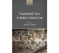 Foundational Texts in Modern Criminal Law by Dubber Markus D Hardcover Book Dubber Markus D (Auteur)