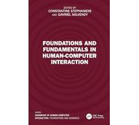 Foundations and Fundamentals in Human-computer Interaction