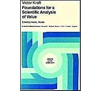 Foundations For A Scientific Analysis Of Value