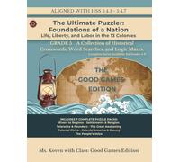 Foundations of a Nation: Life, Liberty, and Labor in the 13 Colonies-5th Grade History Puzzle Workbook